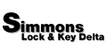 Simmons Lock & Key Delta logo