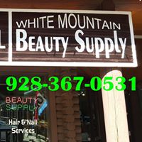 White Mountain Beauty Supply logo