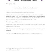 Pagosa Fire Protection District logo