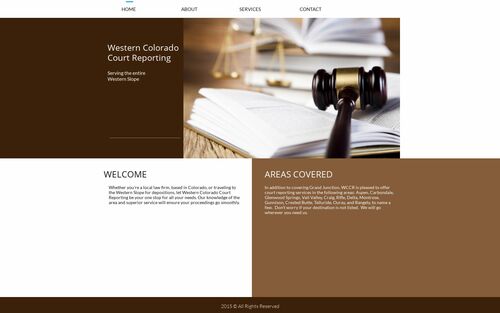 Western Colorado Court Reporting logo