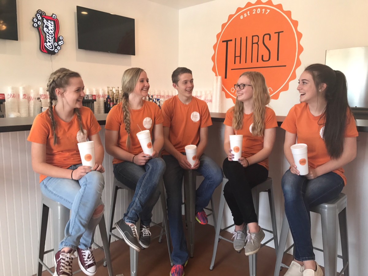 Thirst Soda Shop logo