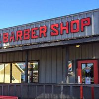C W Barber Shop logo