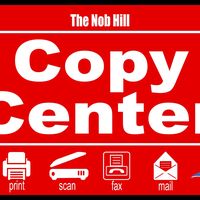 The Nob Hill Copy Center logo