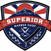 Superior Barbershop & Shave Parlor logo