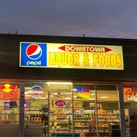 Downtown Liquor & Foods logo