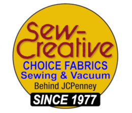 Sew-Creative Sewing & Vacuum & Fabric logo