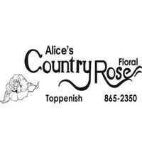 Alice's Country Rose Floral logo