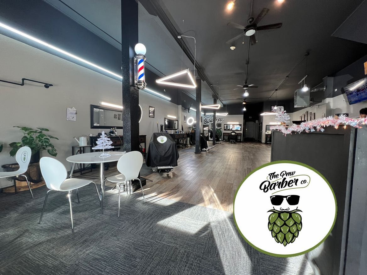 The Pnw Barber Co logo