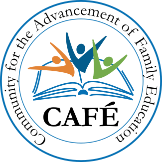 CAFE (The Community for the Advancement of Family Education) logo