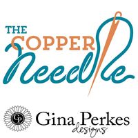 The Copper Needle logo
