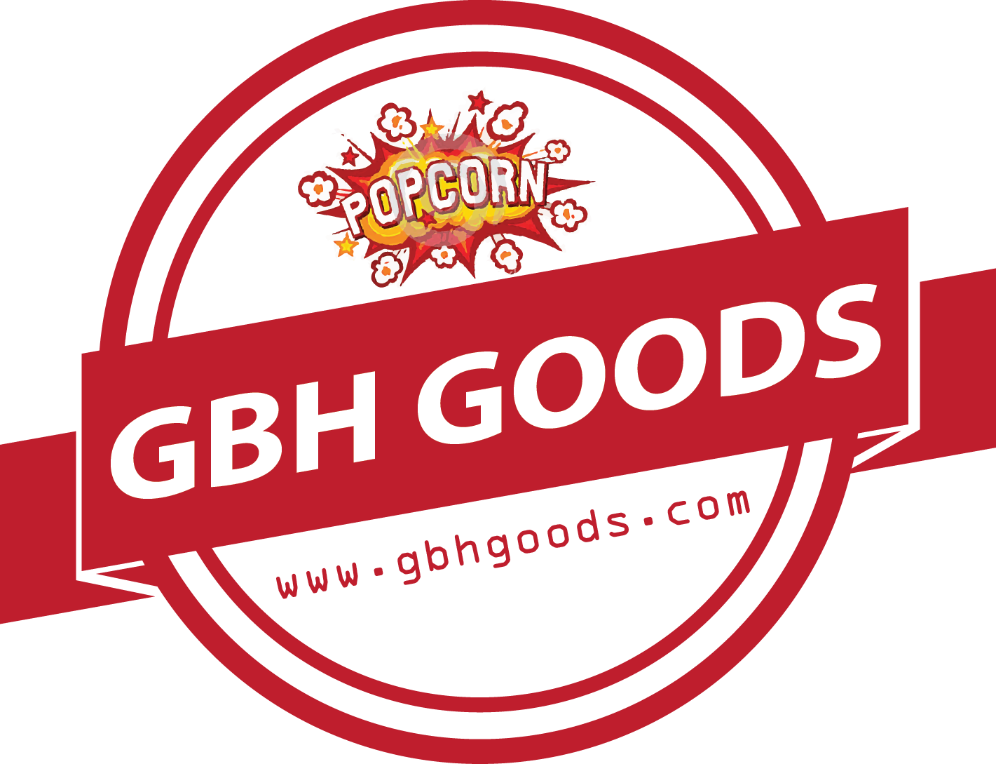 Gbh Goods Gourmet Flavored Popcorn logo