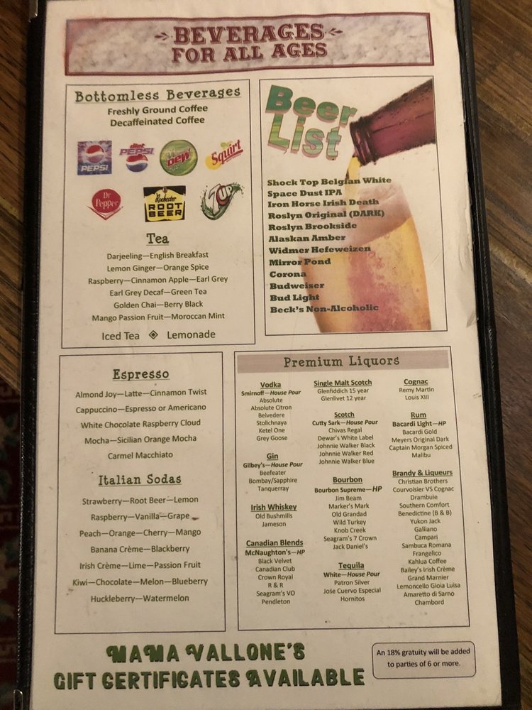 Mama Vallone's Steak House logo