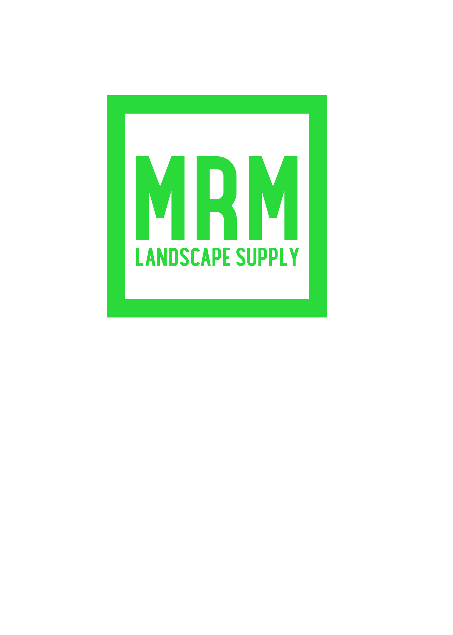 Mrm Landscape Supply logo
