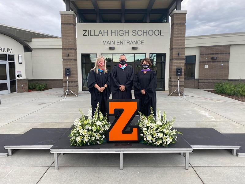 Zillah Senior High School logo