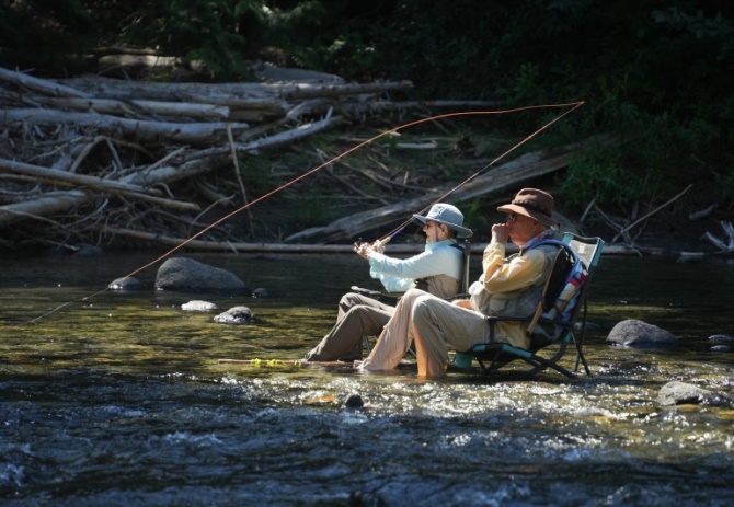 Wenatchee Valley Fly Fishers logo