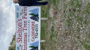 Shelton's Christmas Tree Farm logo