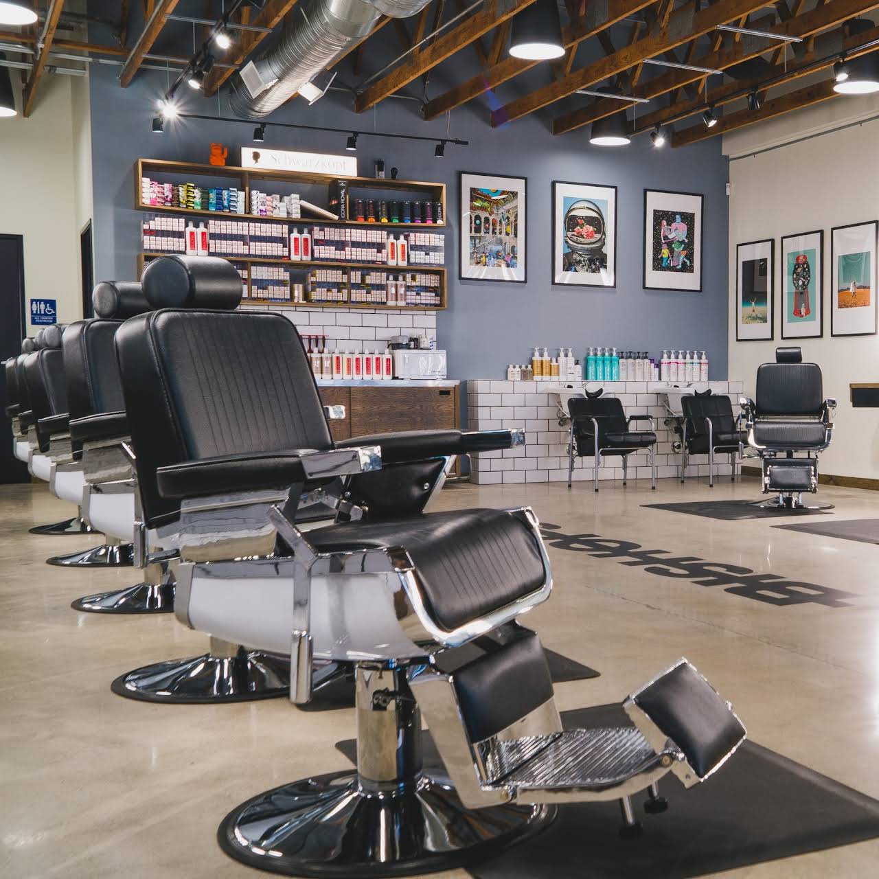 Cuts & Fades The Hair Shop logo