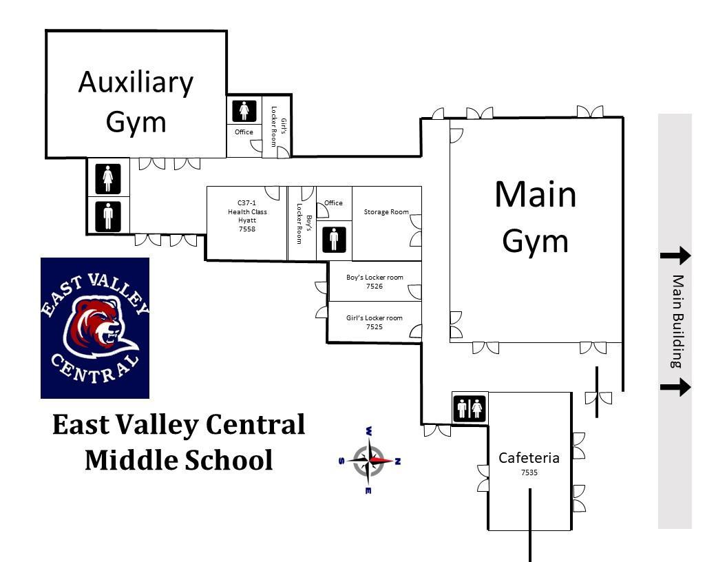 East Valley Central Middle School logo