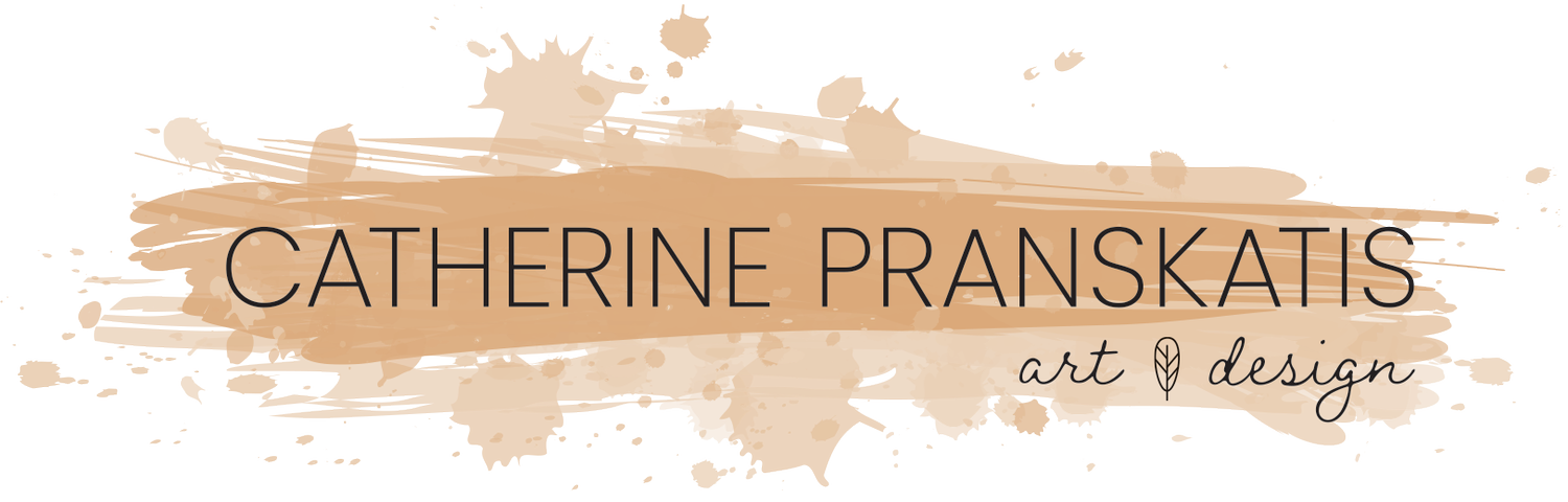 Catherine Pranskatis Fine Art  Graphic Design logo