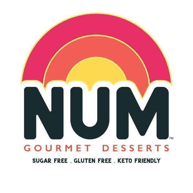 NUM Gourmet Desserts logo