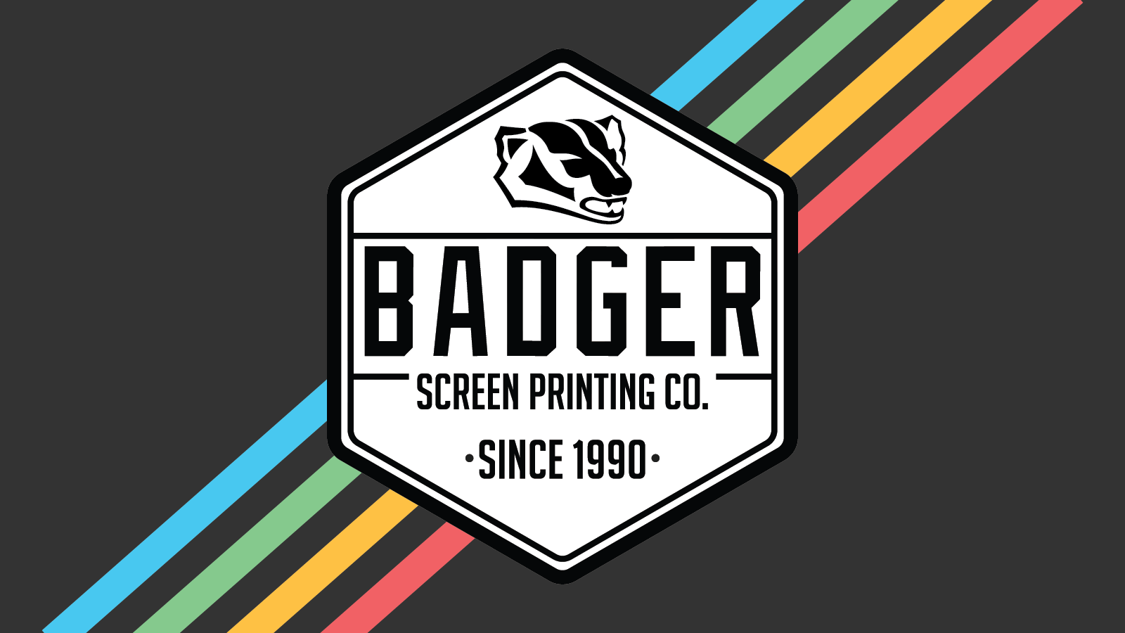Badger Screen Printing logo