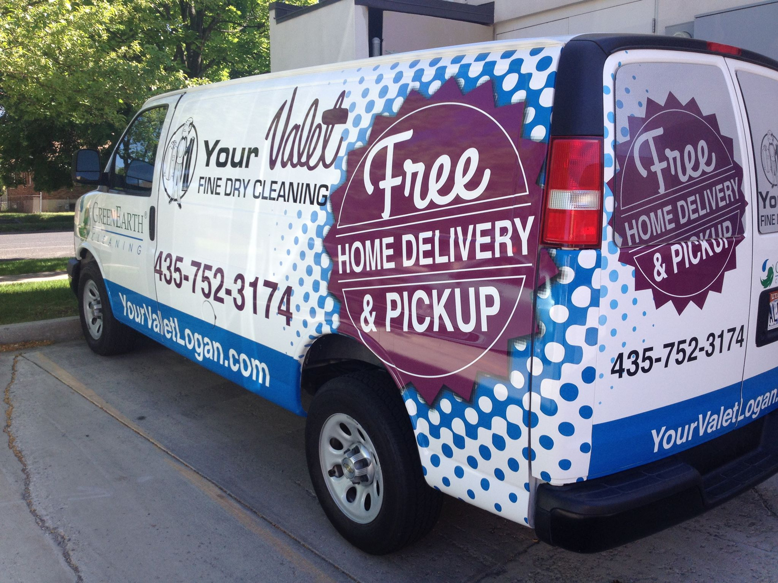 Your Valet Fine Dry Cleaning logo