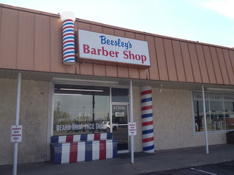 Beesley's Barber Shop logo