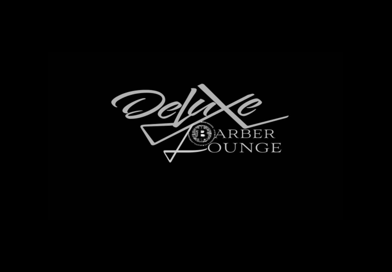 Deluxe Barber lounge logo