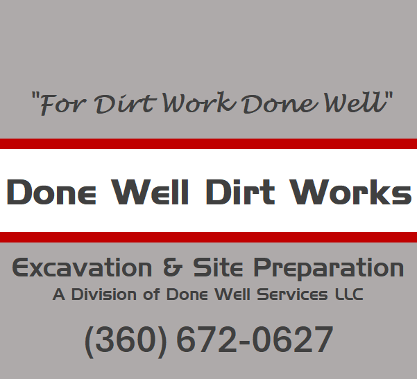 Done Well Dirt Works logo