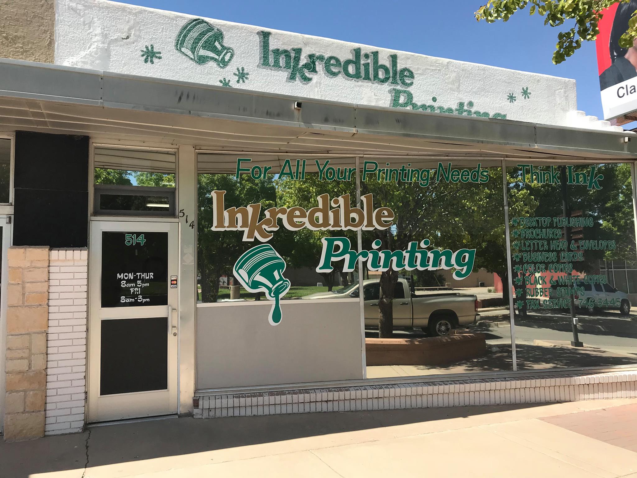 Inkredible Printing logo