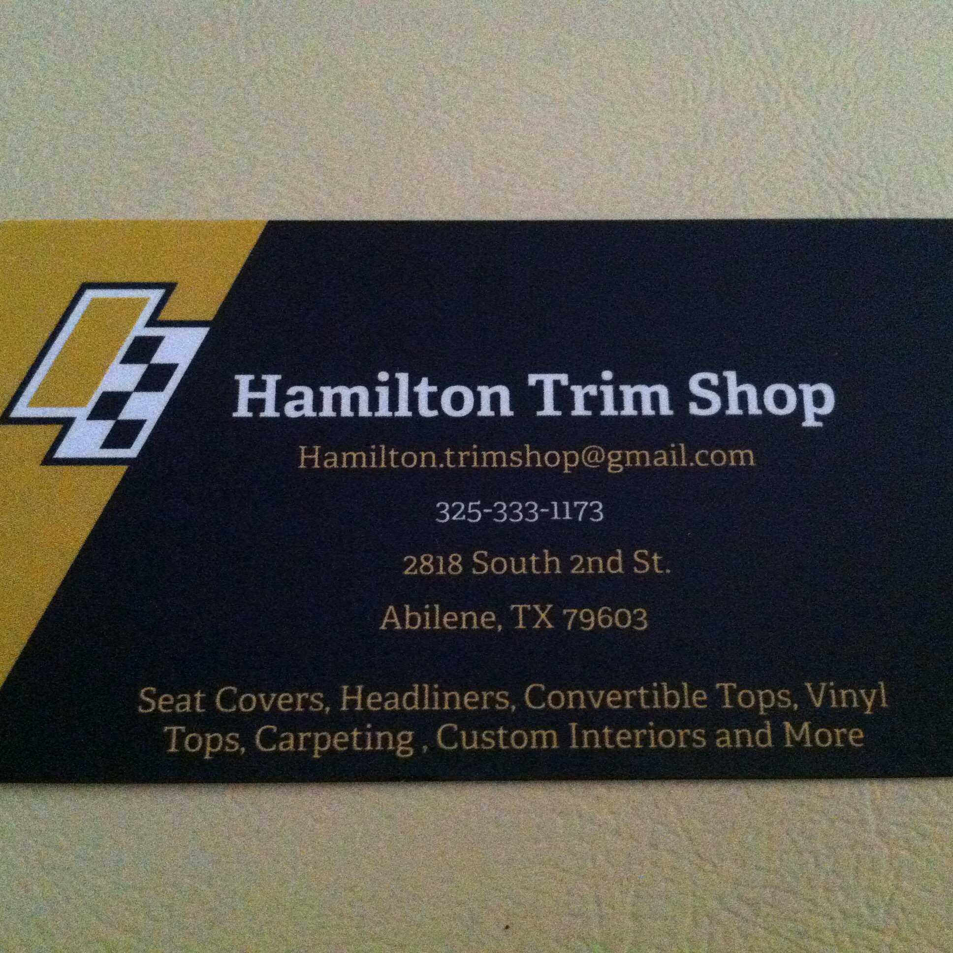 Hamilton Trim Shop logo
