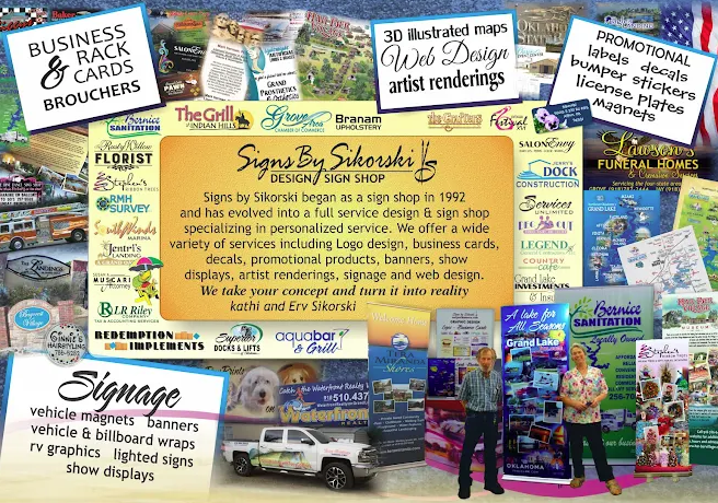 Signs By Sikorski/ Grand Country Lakeside Rv Park logo