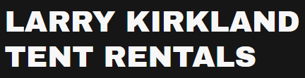 Larry Kirkland Tent Rentals logo