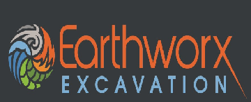 Earthworx Excavation logo