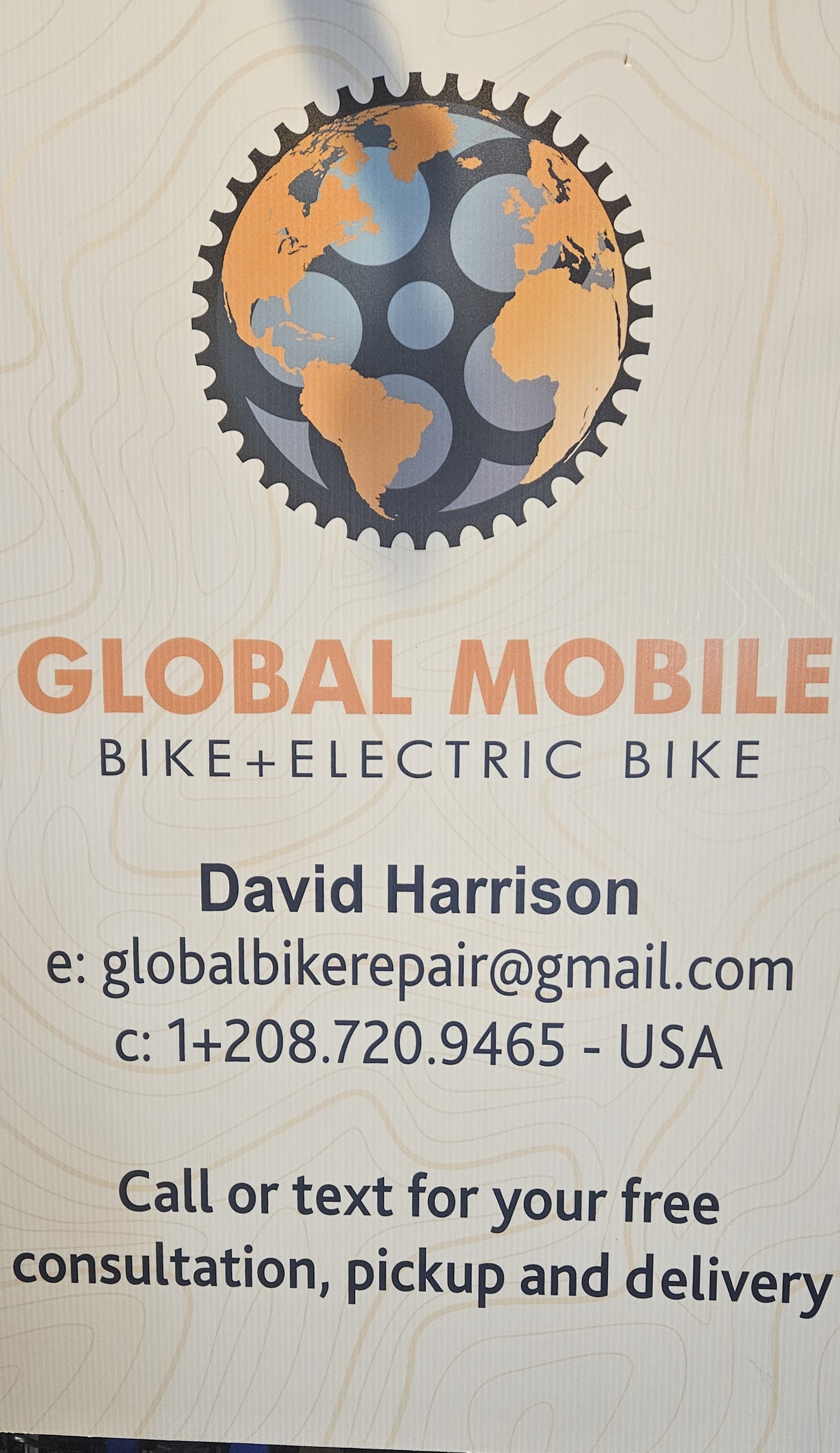 Global Mobile Bike and Electric Bike Repair logo