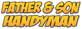 Father and Son Handyman logo