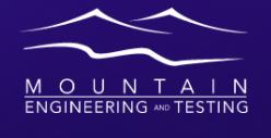 Mountain Engineering and Testing logo
