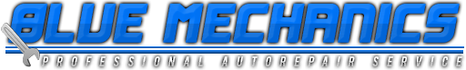 Blue Mechanic's logo