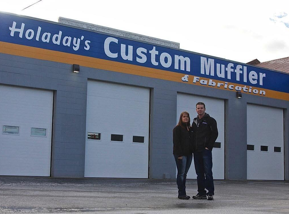 Holaday's Custom Muffler & Fabrication logo