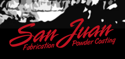 San Juan Fabrication & Powdercoating logo