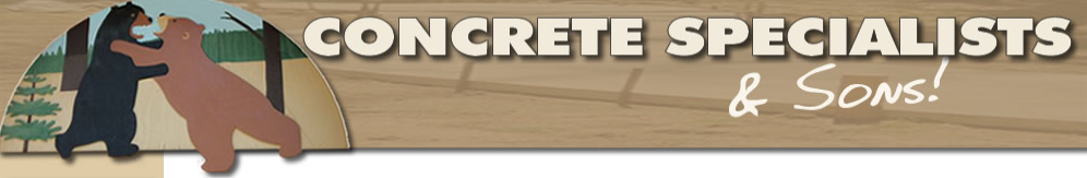 Concrete Specialists & Sons logo