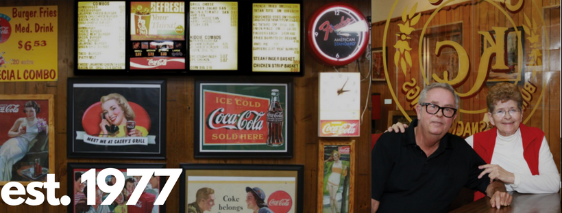 Casey's Burgers & Things logo