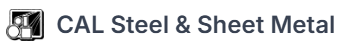 CAL Steel & Sheet Metal logo