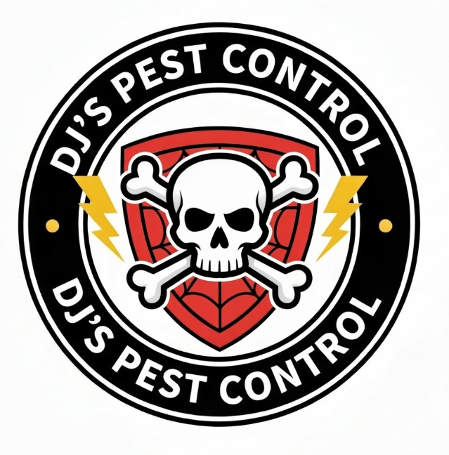 DJ's Pest Control logo