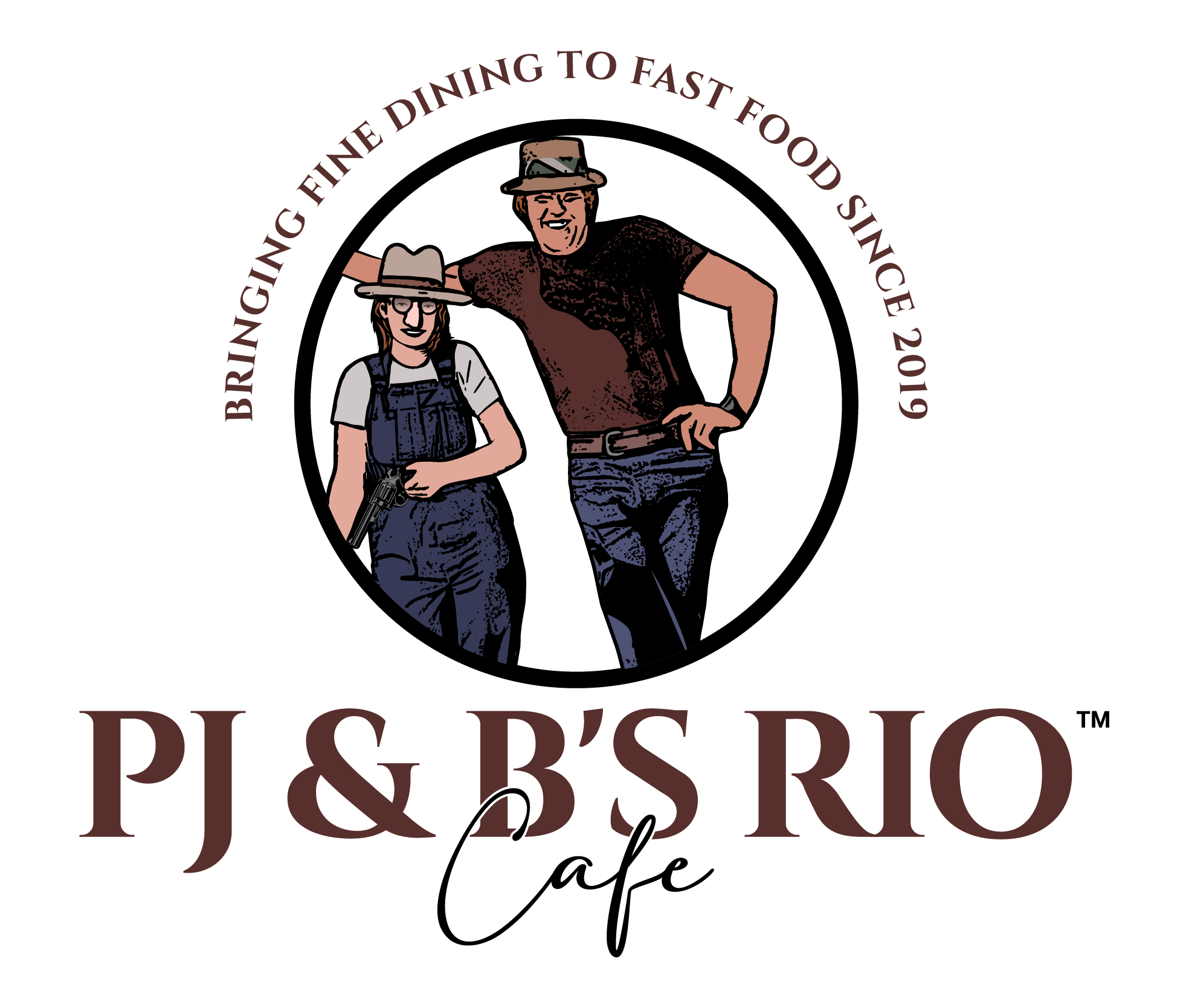 PJ & B's Rio Cafe #1 logo