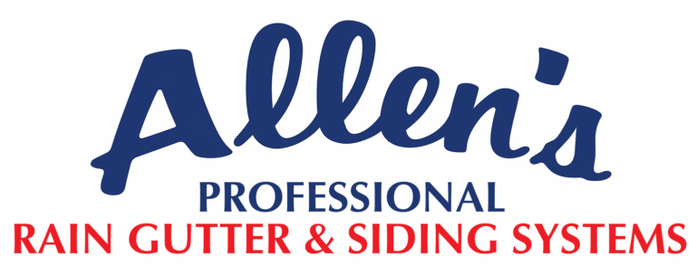 Allen's Professional Rain Gutter & Siding Systems logo