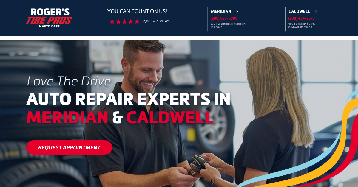 Roger's Tire Pros & Auto Care logo