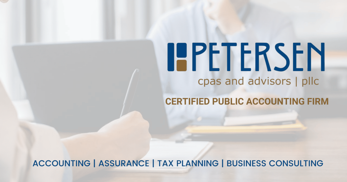 Petersen Cpas & Advisors | Pllc: Smith Ryan D Cpa logo