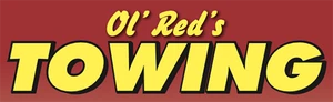 Ol' Red's Towing logo