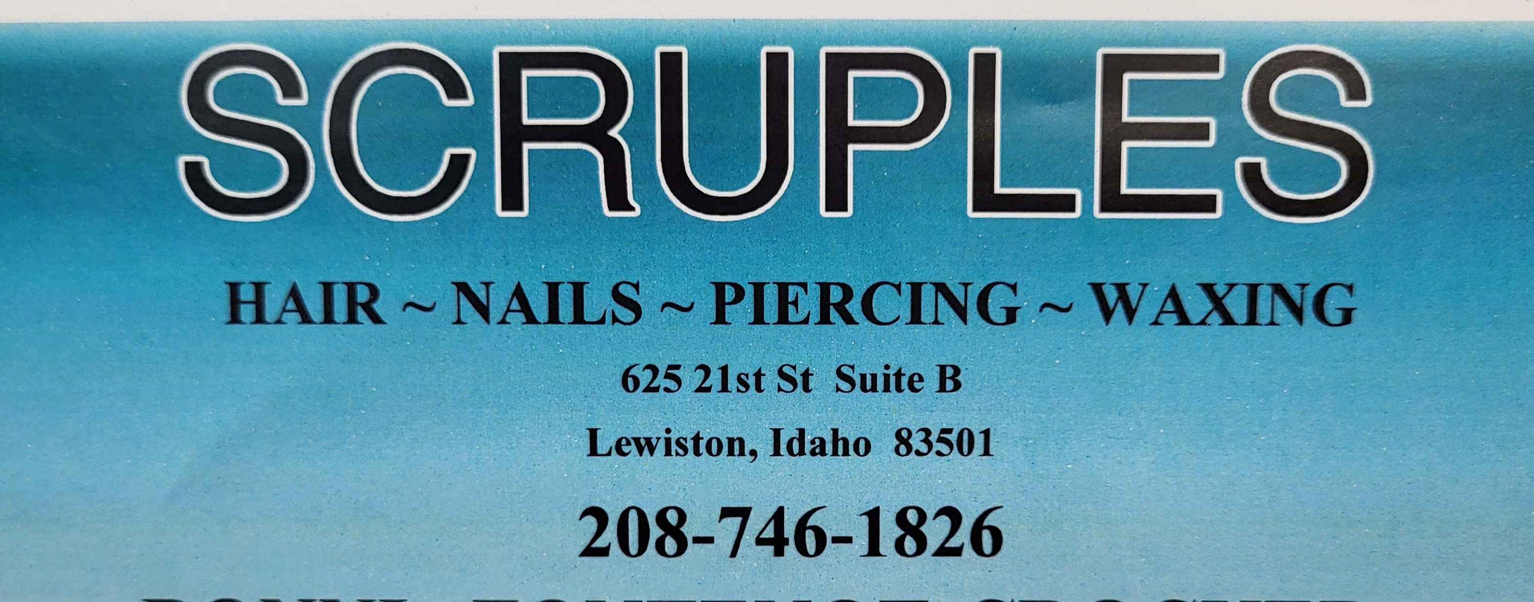 Scruples Hair-Nails-Piercing-Waxing logo